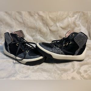 Young Versace Girls High Top Sneakers